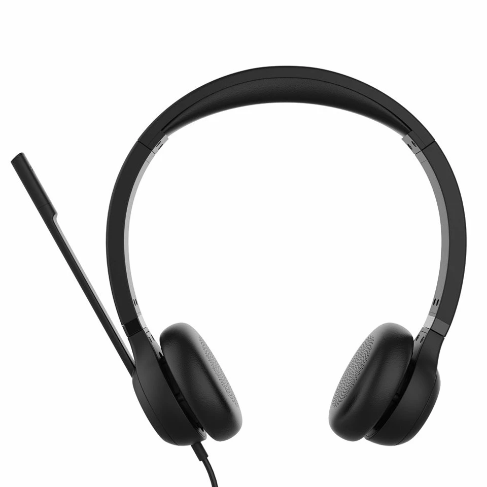 Headset Pejabat Dwi Telinga ENC Berwayar